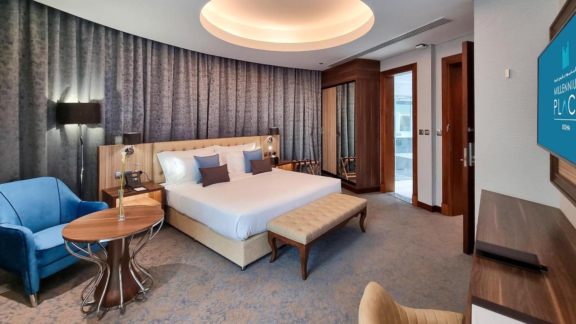 Millennium Place Ad-Dauha Zewnętrze zdjęcie A bedroom at the hotel